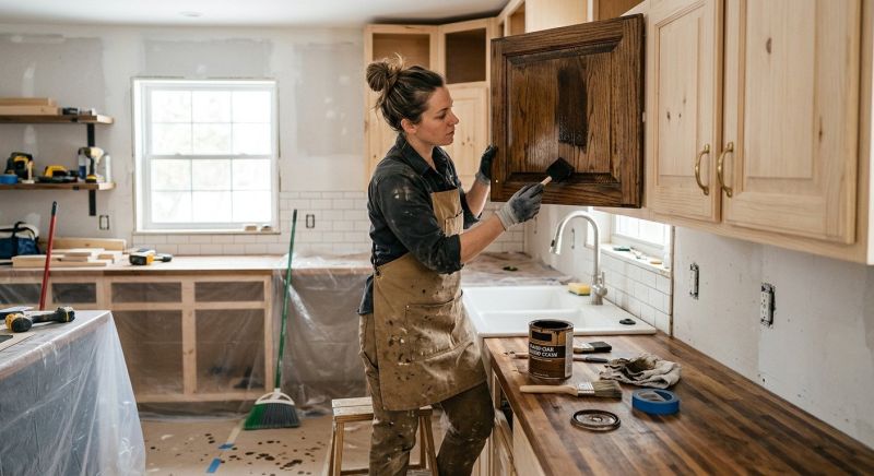 Kitchen Cabinet Refinishing in Indianapolis, IN